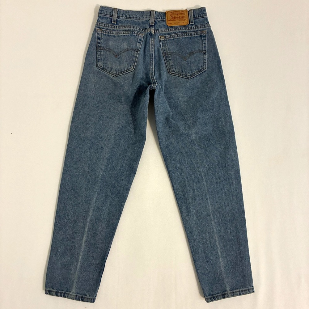 Vtg 90s Levis 550 USA Made Jeans Mens 33x30 (Fits 32x30)‎ Relaxed Fit Work Pants
